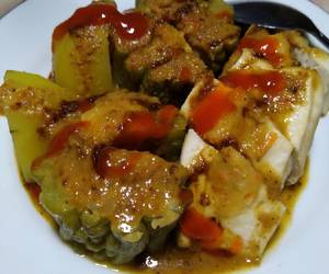 Cara Memasak Cepat Siomay Ayam Udang dlm Pare (109) Praktis Enak Cara Memasak Cepat Siomay Ayam Udang dlm Pare (109) Praktis Enak