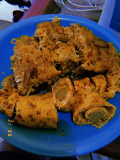 Foto resep Omelet mie sosis gulung