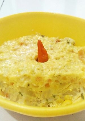 Foto resep Schotel egg potato