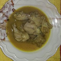 A picture of Chicken pepper soup.