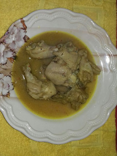 A picture of Chicken pepper soup.