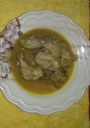A picture of Chicken pepper soup.