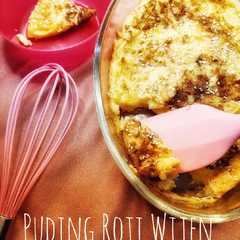 A picture of Puding Roti Wijen.