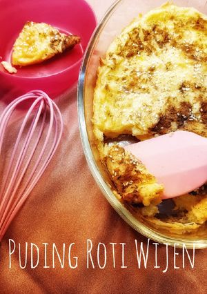 Foto resep Puding Roti Wijen
