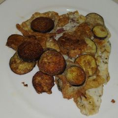 A picture of Egg plant omelette.