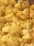 Batatas Assadas com Orégãos