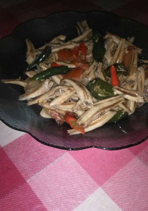 Foto resep Tumis teri cabe ijo