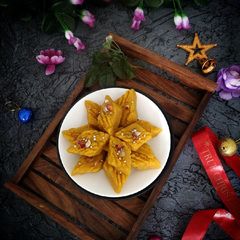 Chana dal Coconut Doce A picture of Chana dal Coconut Doce.
