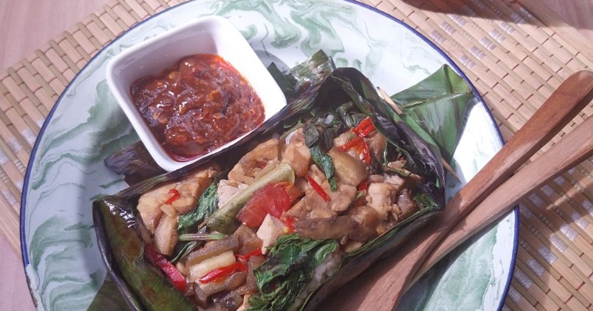 Nasi Bakar 3T (Vegan)