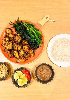 Hình của món Chả cá Lã Vọng (air fryer) 🐟.