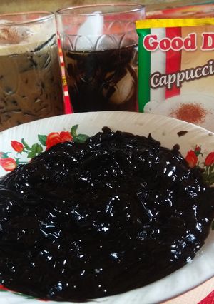 Foto resep 44. Es cincau simple