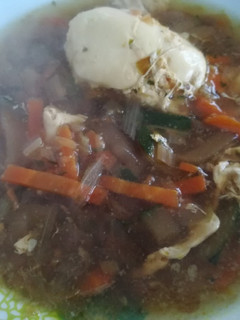 Una foto de Sopa paisana