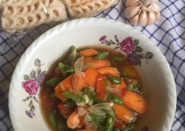 Resep Tumis Wortel Buncis Saus Tiram oleh Dapur Tika - Cookpad