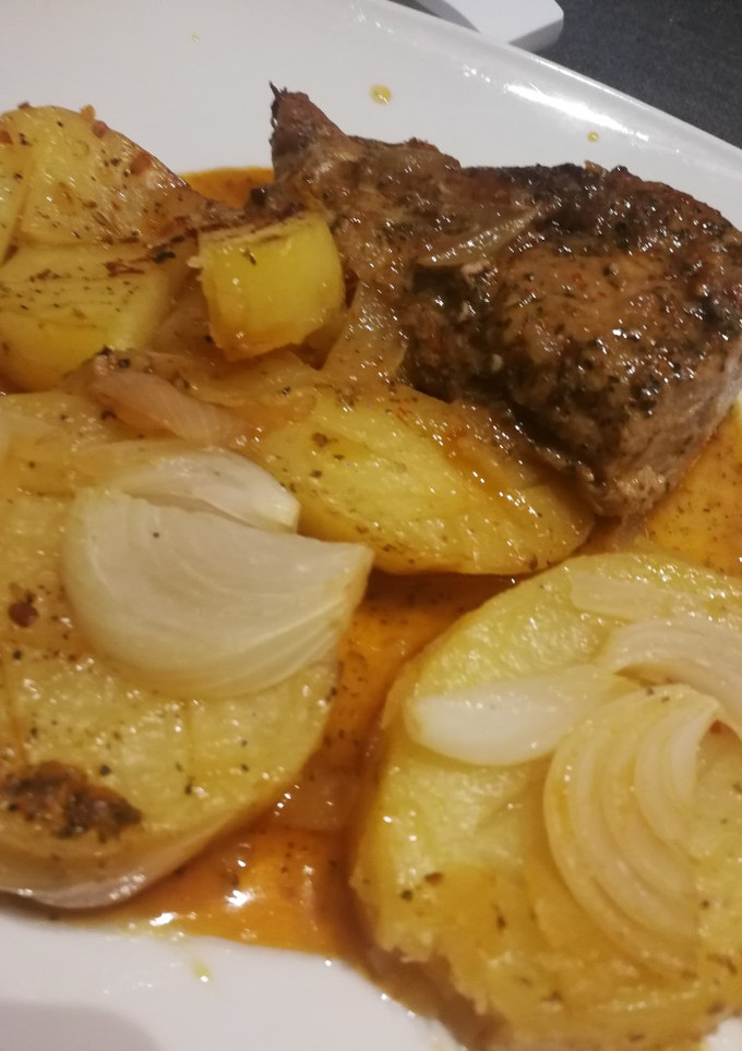 Una foto de Solomillo de cerdo al horno