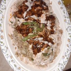 A picture of Singaporean rice.