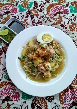 Foto resep Mie Rebus Medan