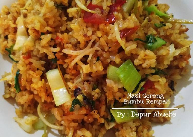makanan Nasi Goreng Bumbu Rempah Anti Gagal