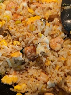 Foto resep Nasi goreng udang daun jeruk