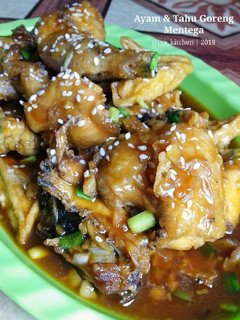Foto resep Ayam dan Tahu Goreng Mentega