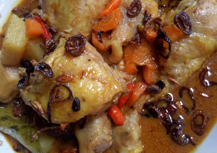 Langkah Membuat Kari/kare ayam yang praktis