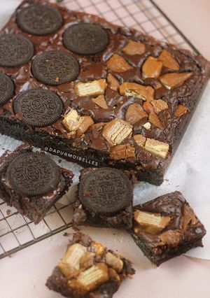 Foto resep Brownies Shiny Crust