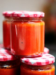 Una foto de Tomate frito casero