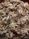 Riso con funghi e branzino