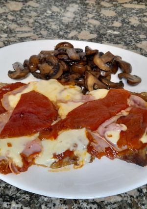 Una foto de Matambre tiernizado a la pizza
