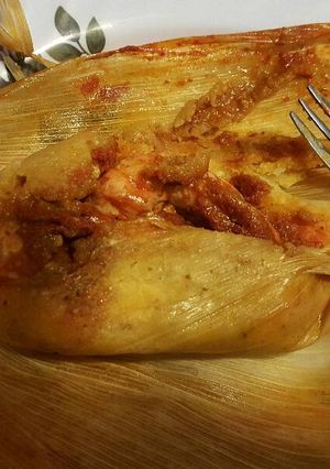 Una foto de Tamales de camarón 🍤