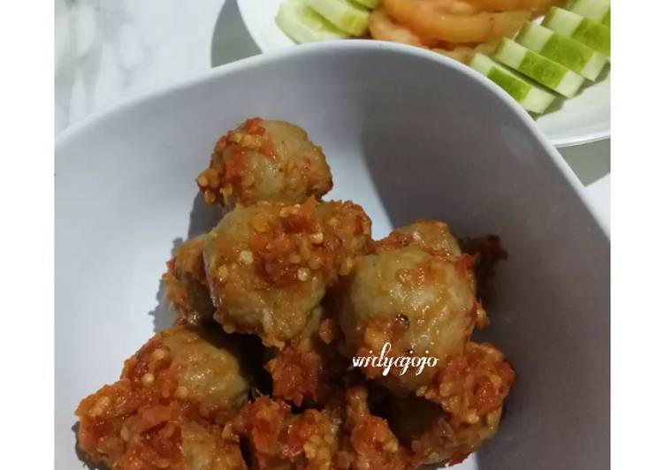 Recipe: Perfect Bakso Mercon Sederhana