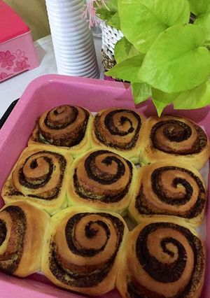 Foto resep Cinammon roll bread