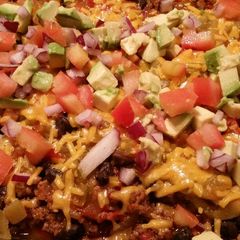A picture of Taco Dip.