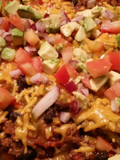 A picture of Taco Dip.