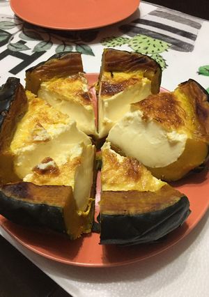 รูปของ Custard ฟักทองญี่ปุ่น ง่ายๆ ด้วย Airfryer