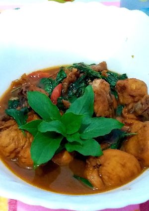 Foto resep Ayam pedas kemangi