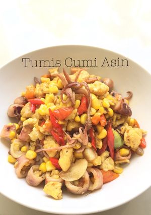 Foto resep Tumis Cumi Asin