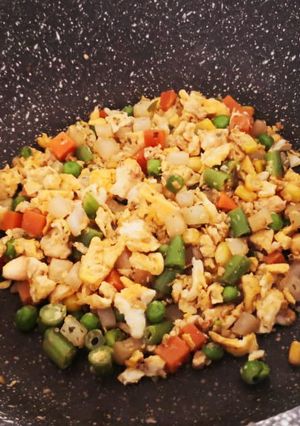 Foto resep #620 lobak mixed veggies telor