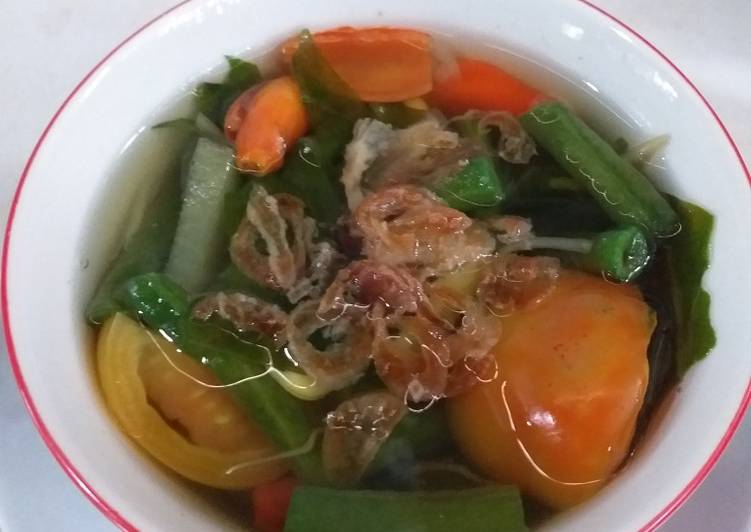 Langkah Mudah untuk Membuat 27. Sayur asem bening yang Lezat Sekali