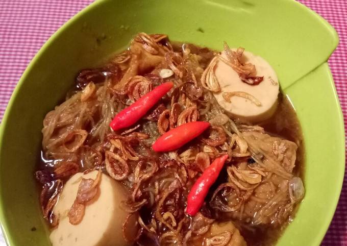 Semur Tahu Tempe dan Putih Telur