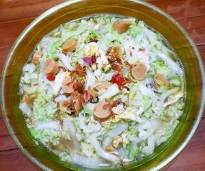 Resep Populer Sop sawi putih Nikmat Lezat
