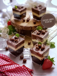 Foto resep CHOCOLATE GANACHE DESSERT BOX🍫
