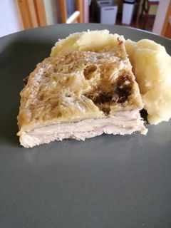Tejszínes 2 sajtos karaj recept fotója