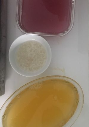 Hình của món Rau câu 3 màu, 3 vị.