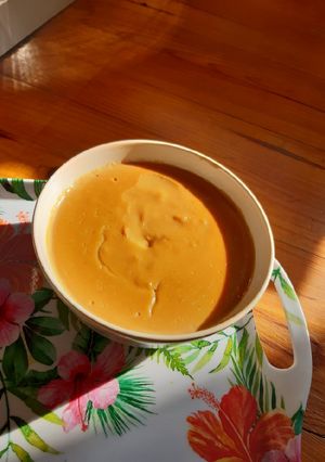 A picture of Coconut Sugar Crème Caramel.