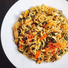 A picture of Shredded Chicken Noodles.