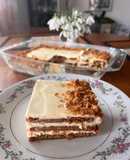 Keksztorta sűrített tejes és tejszínes krémmel 🍋🍰