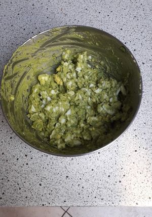 Une photo de Salade au oeuf et avocat