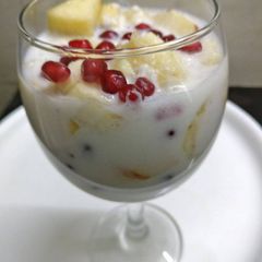 A picture of Fruit cream (malai)#dussehra recipes.