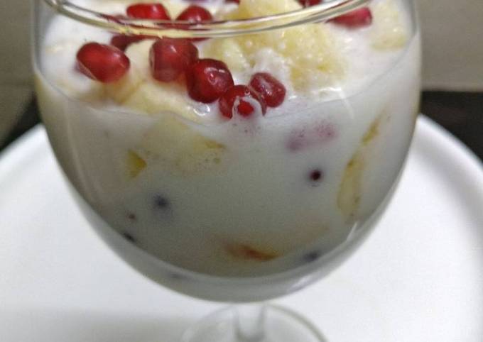 Fruit cream (malai)#dussehra recipes