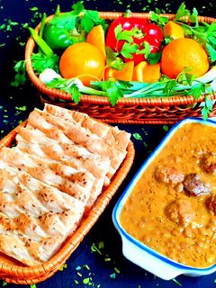 عکسی از دستور خوراک‌ عدسی با گوشت قلقلی